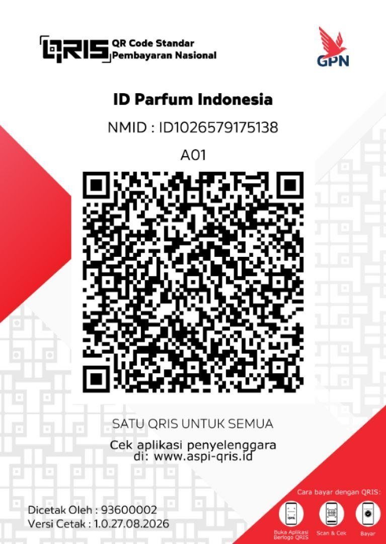 QRIS Merchant ID Parfum Indonesia